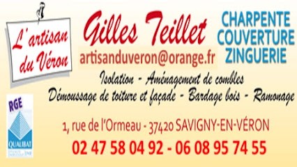 Artisan Du Véron Gilles Teillet, Couvreur à Savigny-en-Véron