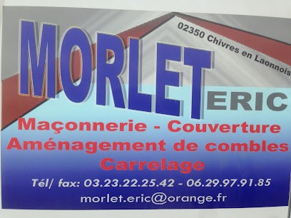 Morlet Eric, Couvreur à Chivres-en-Laonnois