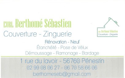EURL BERTHOME Sébastien, Couvreur à Pénestin