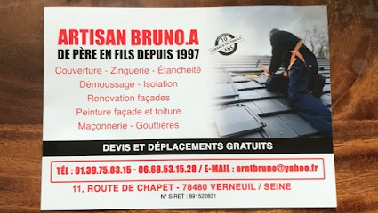 Bruno.a Couverture, Couvreur à Verneuil-sur-Seine