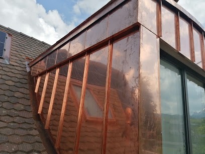 Gabriel Couverture, Couvreur à L'Hermitage