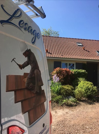 Lesage Jean-Marie, Couvreur à Samer