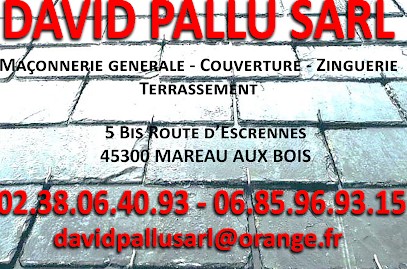DAVID PALLU SARL, Couvreur à Mareau-aux-Bois