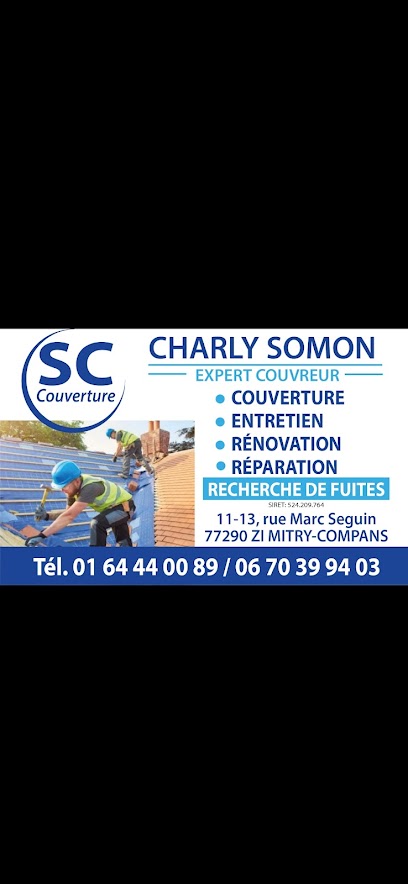 Charly Somon Sc Couverture Couvreur à Mitry-Mory