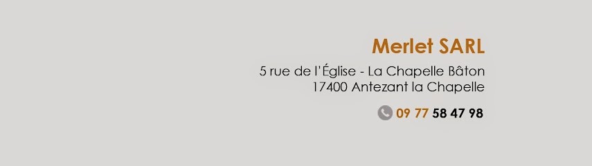 Merlet Sarl, Couvreur à Saint-Jean-d'Angély