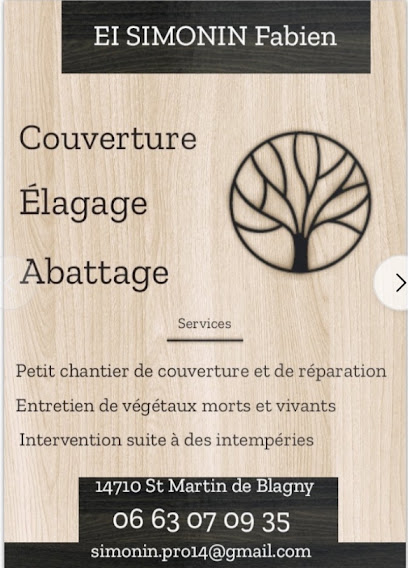 Simonin Fabien Couverture, Elagage, Abattage, Couvreur à Saint-Martin-de-Blagny