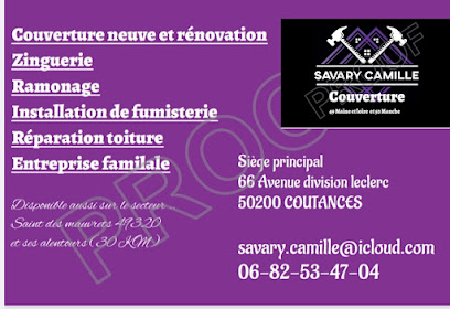 Savary Camille, Couvreur à Coutances