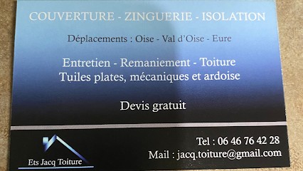 Ets Jacq Toiture, Couvreur à Saint-Germer-de-Fly