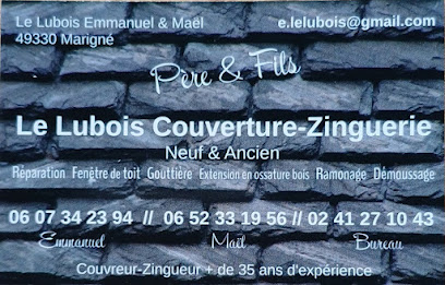 Le Lubois Couverture-Zinguerie Couvreur aux Hauts-d'Anjou