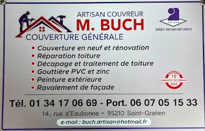 ARTISAN BUCH (95210), Couvreur à Saint-Gratien