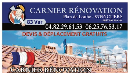 Carnier Rénovation, Couvreur à Cuers