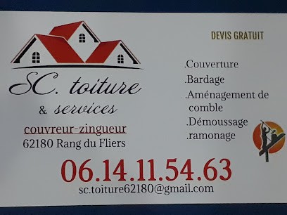 Sc.toiture Et Services, Couvreur à Rang-du-Fliers
