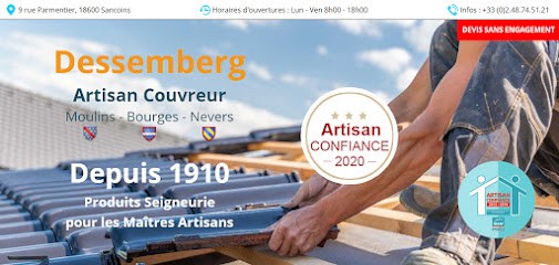 Dessemberg Couvreur sancoins, Couvreur à Sancoins