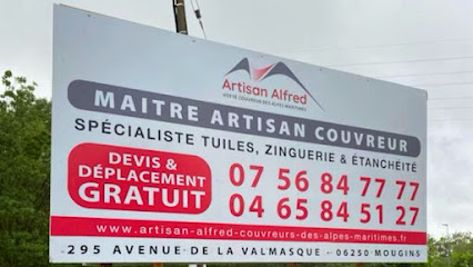 Artisan Alfred Couvreur Mougins 06250, Couvreur à Mougins