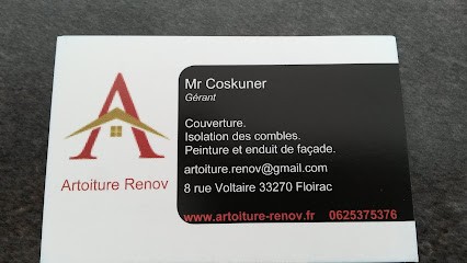 Artoiture Rénov SAS, Couvreur à Floirac