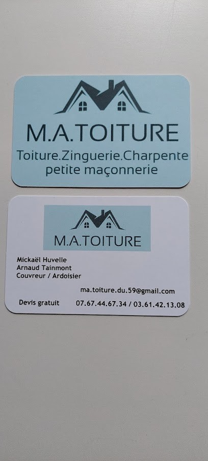 M.A Toiture, Couvreur à Louvignies-Quesnoy