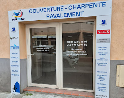 Msc Toitures 06 - Couvreur Vallauris - Couvreur 06 - Fuite Toiture 06 - Couvreur Alpes-Maritimes - Couverture 06, Couvreur à Vallauris