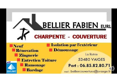 BELLIER FABIEN CHARPENTE COUVERTURE, Couvreur à Vaiges