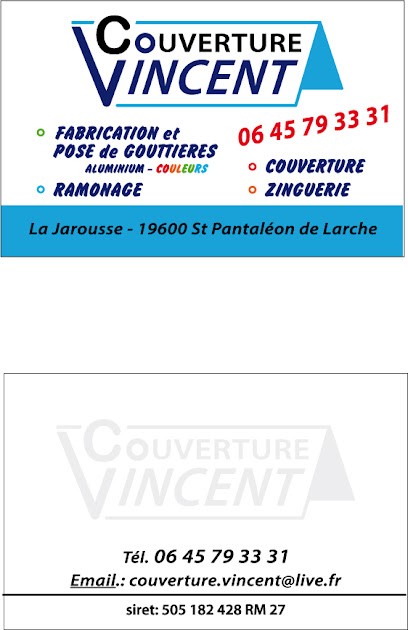 Couverture Vincent, Couvreur à Saint-Pantaléon-de-Larche