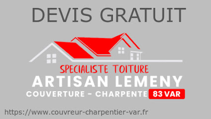 Couvreur Lemeny Clément, Couvreur à Roquebrune-sur-Argens