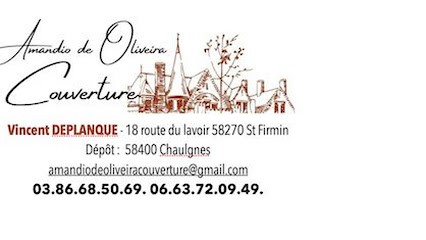 Amandio De Oliveira, Couvreur à Saint-Firmin