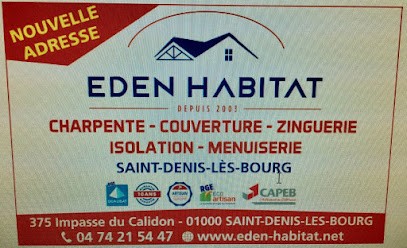 Eden Habitat, Couvreur à Saint-Denis-lès-Bourg