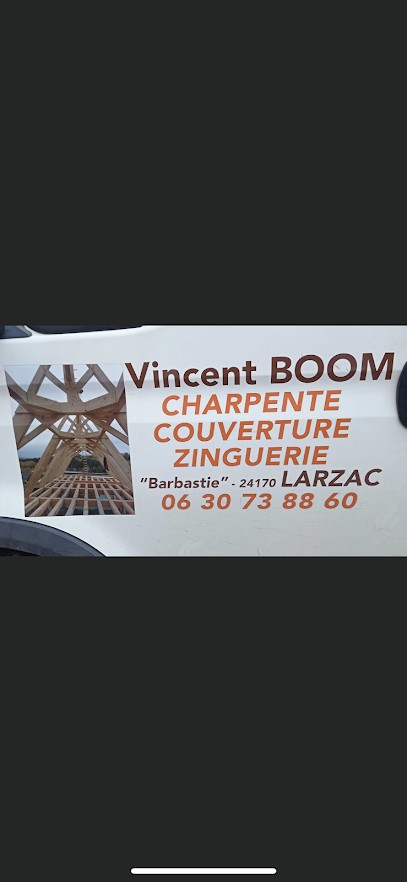 Vincent Boom, Couvreur à Larzac
