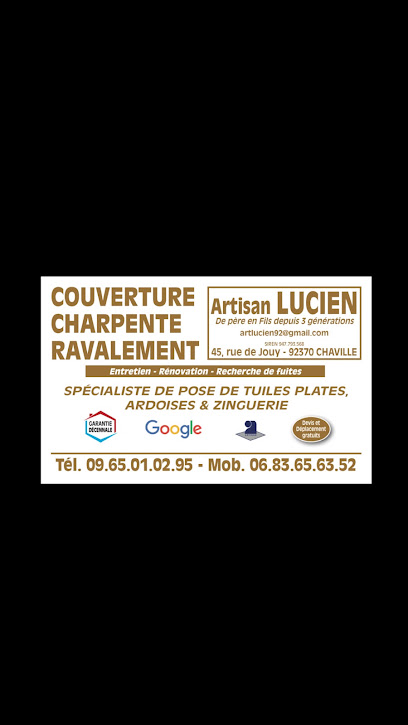 Artisan Lucien, Couvreur à Chaville